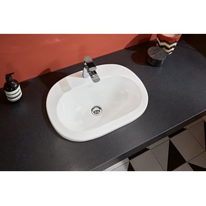 Villeroy & Boch 416156R1 - Infällt tvättställ O.NOVO 56x41 cm keramik/vit