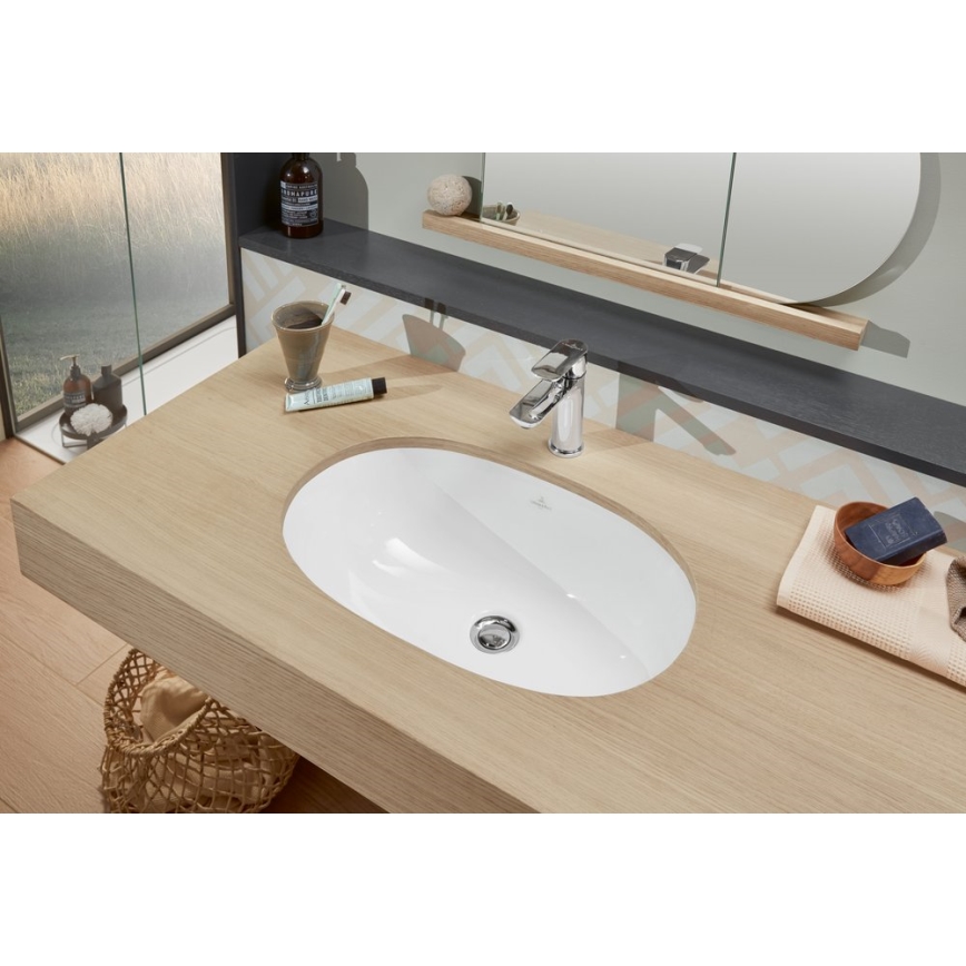 Villeroy & Boch 41625001 - Infällt tvättställ O.NOVO 53x32 cm keramik/vit