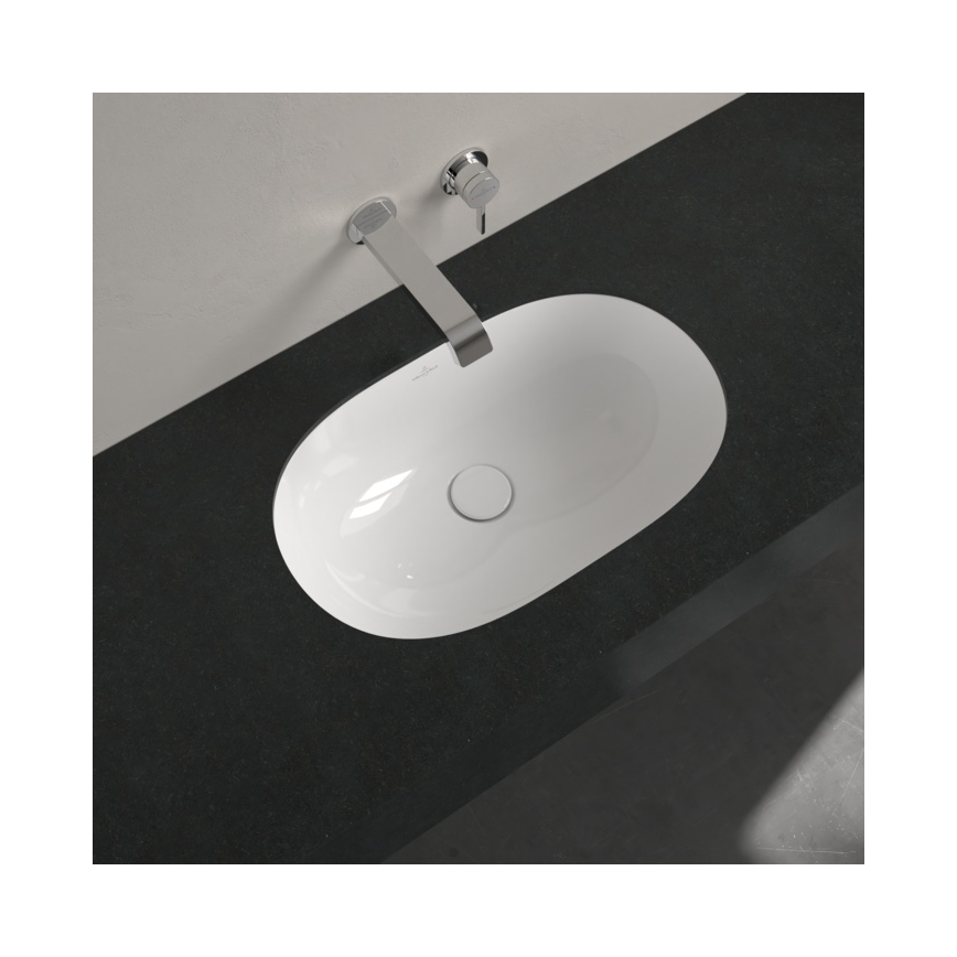 Villeroy & Boch 416250R1 - Infällt tvättställ O.NOVO 53 x 32 cm keramik/vit