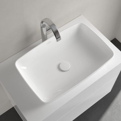 Villeroy & Boch 41725801 - Tvättställ för bänkskiva ARTIS 58x38,5 cm keramik/vit
