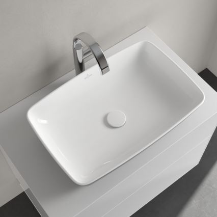 Villeroy & Boch 417258BCT8 - Tvättställ för bänkskiva ARTIS 58x38,5 cm keramik/svart