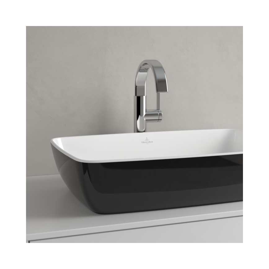 Villeroy & Boch 417258BCT8 - Tvättställ för bänkskiva ARTIS 58x38,5 cm keramik/svart