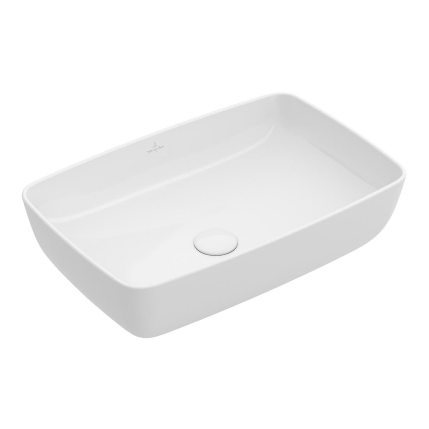 Villeroy & Boch 417258R1 - Handfat för bänkskiva ARTIS 58 x 38,5 cm, keramik/vit
