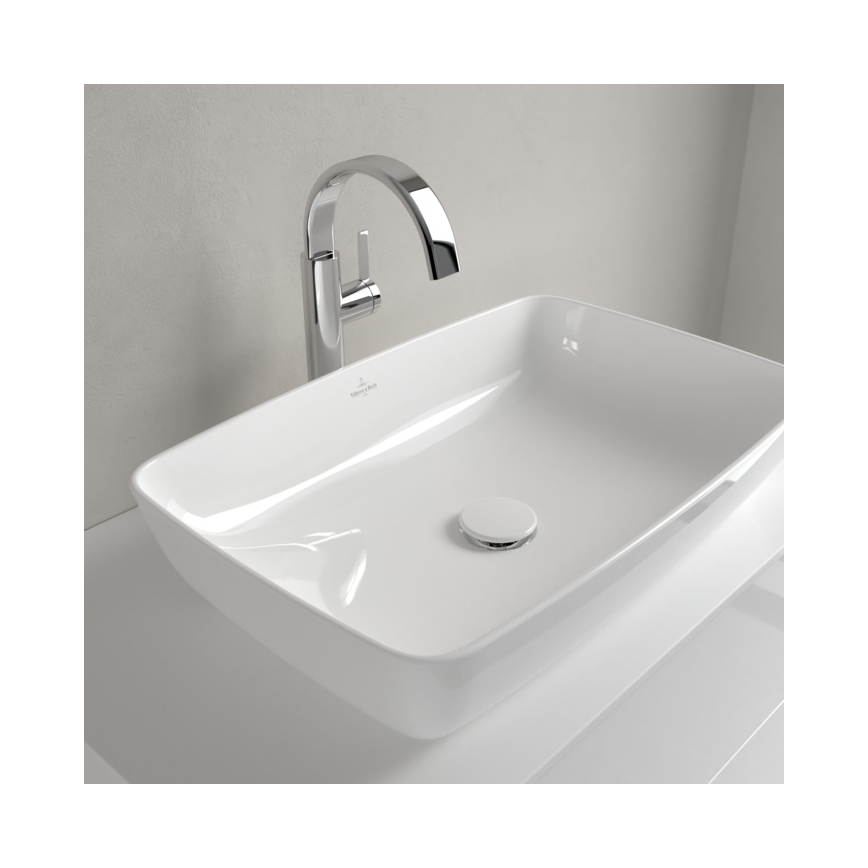Villeroy & Boch 417258R1 - Handfat för bänkskiva ARTIS 58 x 38,5 cm, keramik/vit