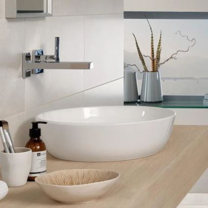 Villeroy & Boch 41794301 - Tvättställ för bänkskiva ARTIS Ø 43 cm keramik/vit