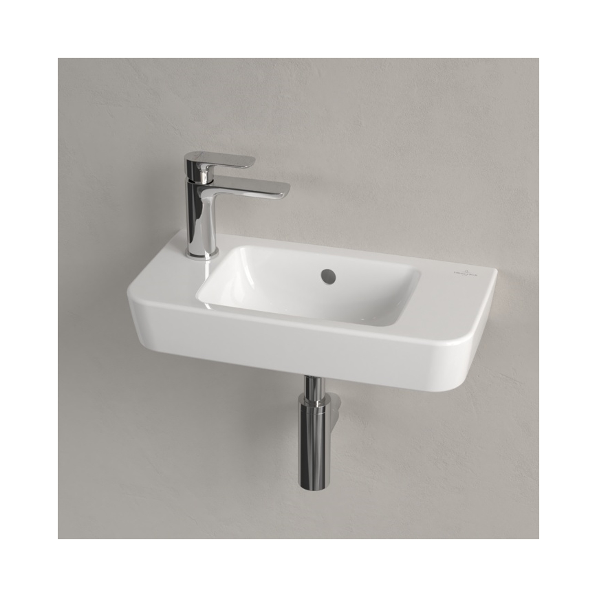 Villeroy & Boch 4342L501 - Vägghängt tvättställ O.NOVO 50x25 cm keramik/vit