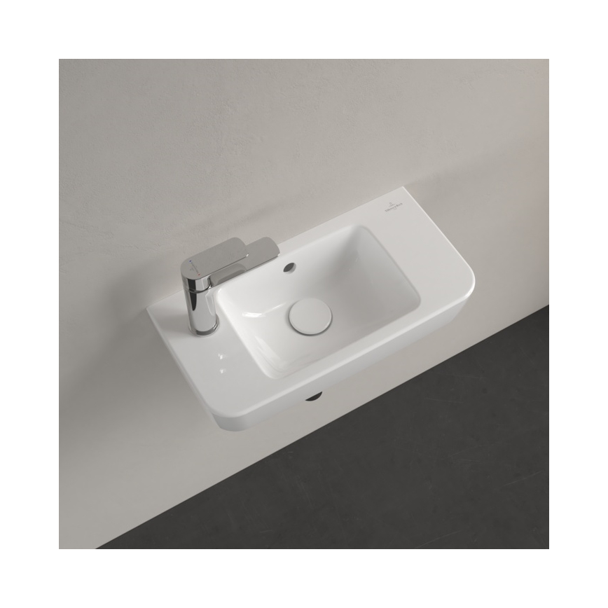 Villeroy & Boch 4342L501 - Vägghängt tvättställ O.NOVO 50x25 cm keramik/vit