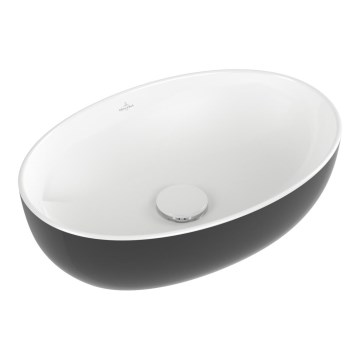 Villeroy & Boch 438848BCT8 - Infällt tvättställ ARTIS 48x32,5 cm, keramik/svart