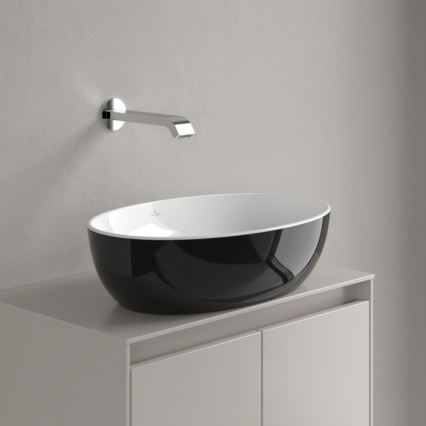 Villeroy & Boch 438848BCT8 - Infällt tvättställ ARTIS 48x32,5 cm, keramik/svart