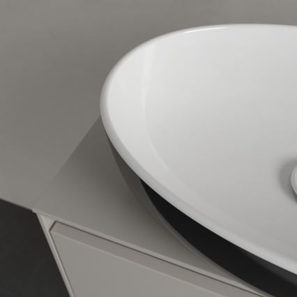 Villeroy & Boch 438848BCT8 - Infällt tvättställ ARTIS 48x32,5 cm, keramik/svart
