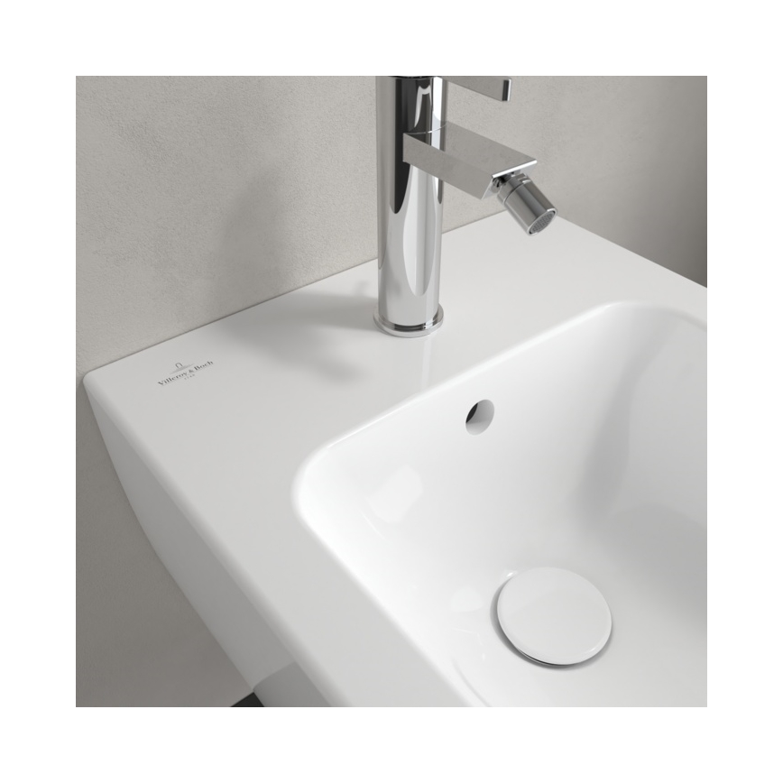Villeroy & Boch 44110001 - Väggmonterad bidé VENTICELLO keramik/vit