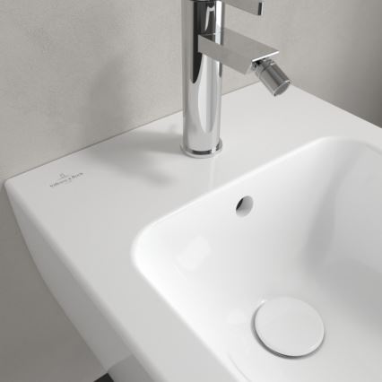 Villeroy & Boch 441100R1 - Väggmonterad bidé VENTICELLO, keramik/vit