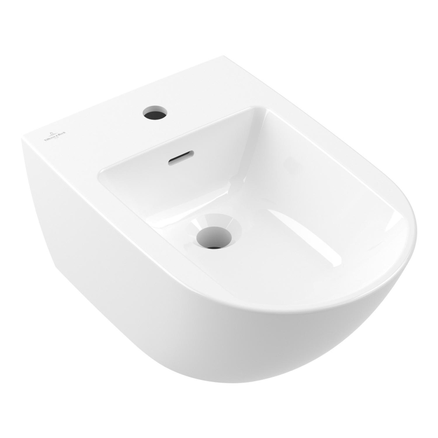 Villeroy & Boch 44700001 - Vägghängd bidé SUBWAY 3.0 keramik/vit