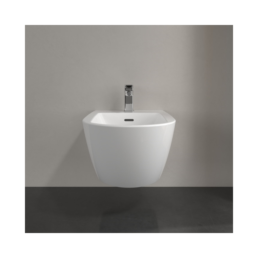 Villeroy & Boch 44700001 - Vägghängd bidé SUBWAY 3.0 keramik/vit