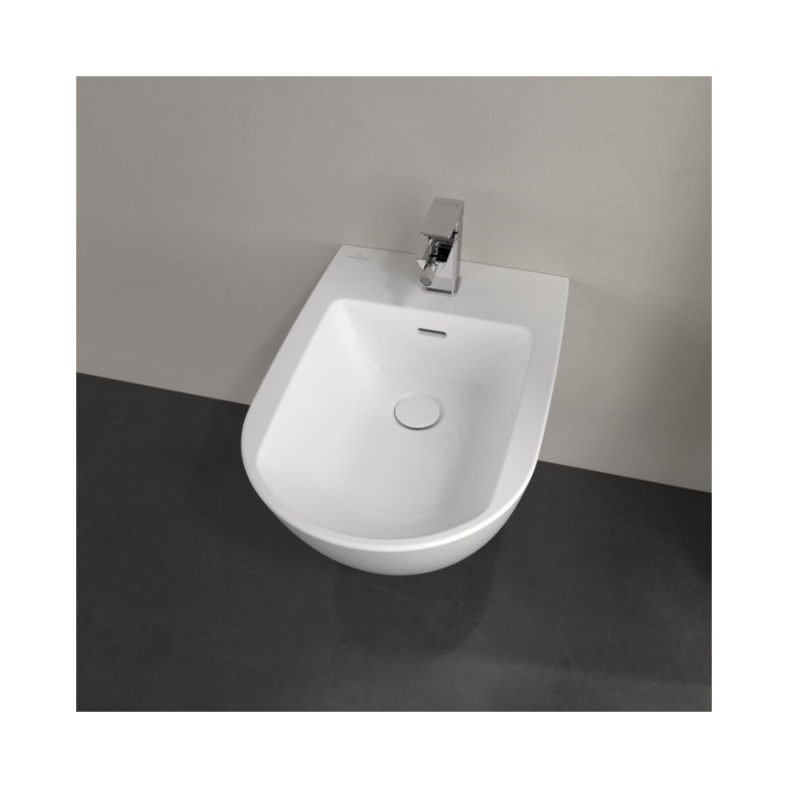 Villeroy & Boch 44700001 - Vägghängd bidé SUBWAY 3.0 keramik/vit