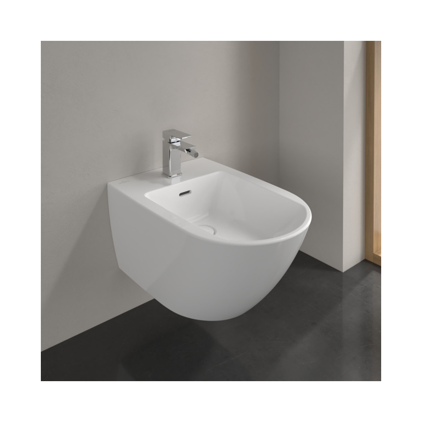 Villeroy & Boch 447000R1 - Vägghängt bidé SUBWAY 3.0 keramik/vit