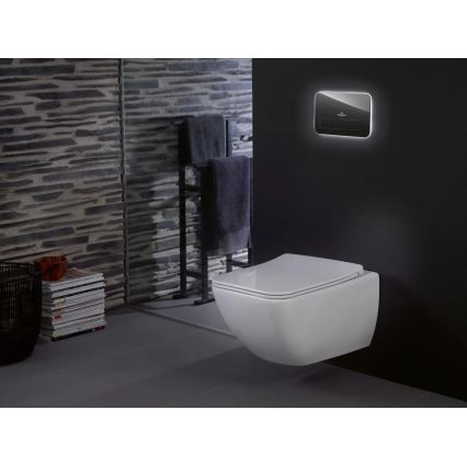 Villeroy & Boch 4611R001 - Vägghängd toalett VENTICELLO keramik/vit