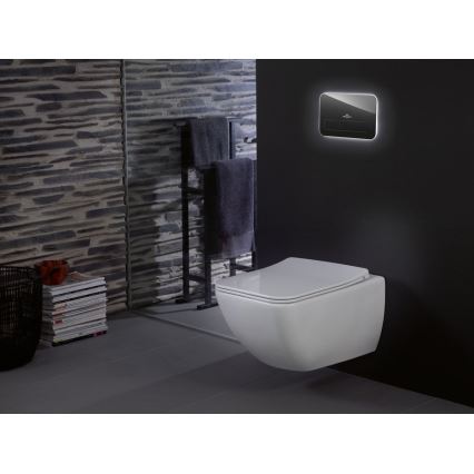 Villeroy & Boch 4611RL01 - Vägghängd WC med SoftClose-sits VENTICELLO, keramik/vit