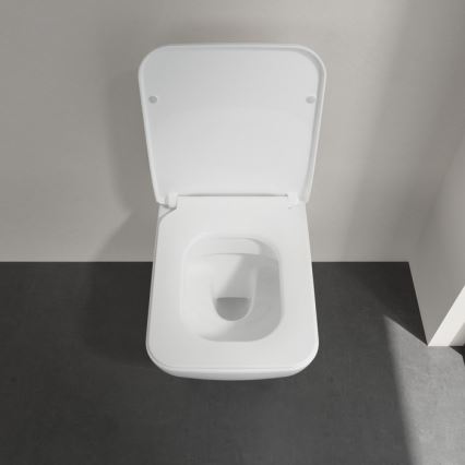 Villeroy & Boch 4611RS01 - Vägghängd WC med SoftClose-sits VENTICELLO, keramik/vit
