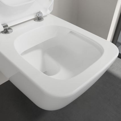 Villeroy & Boch 4611RS01 - Vägghängd WC med SoftClose-sits VENTICELLO, keramik/vit