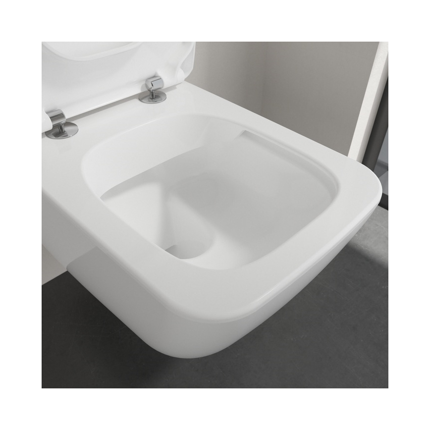 Villeroy & Boch 4611RS01 - Vägghängd WC med SoftClose-sits VENTICELLO, keramik/vit