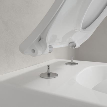 Villeroy & Boch 4611RS01 - Vägghängd WC med SoftClose-sits VENTICELLO, keramik/vit