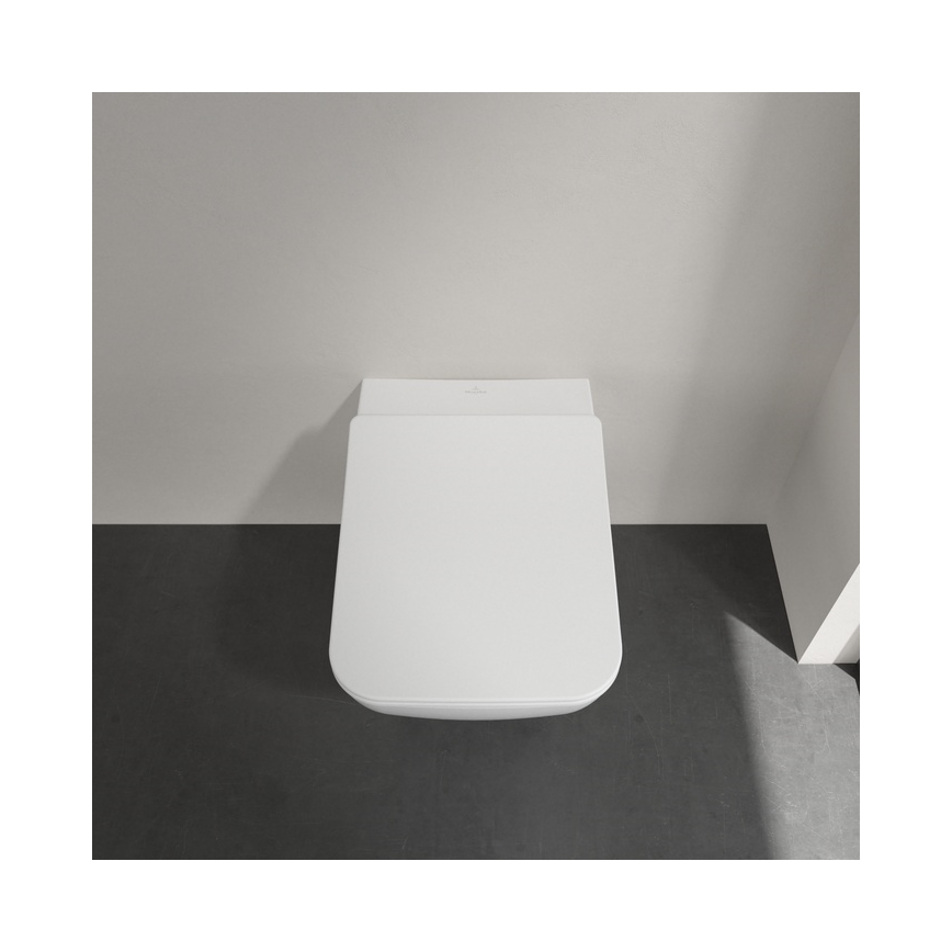 Villeroy & Boch 4611RSR1 - Väggmonterad WC med SoftClose-sits VENTICELLO keramik/vit