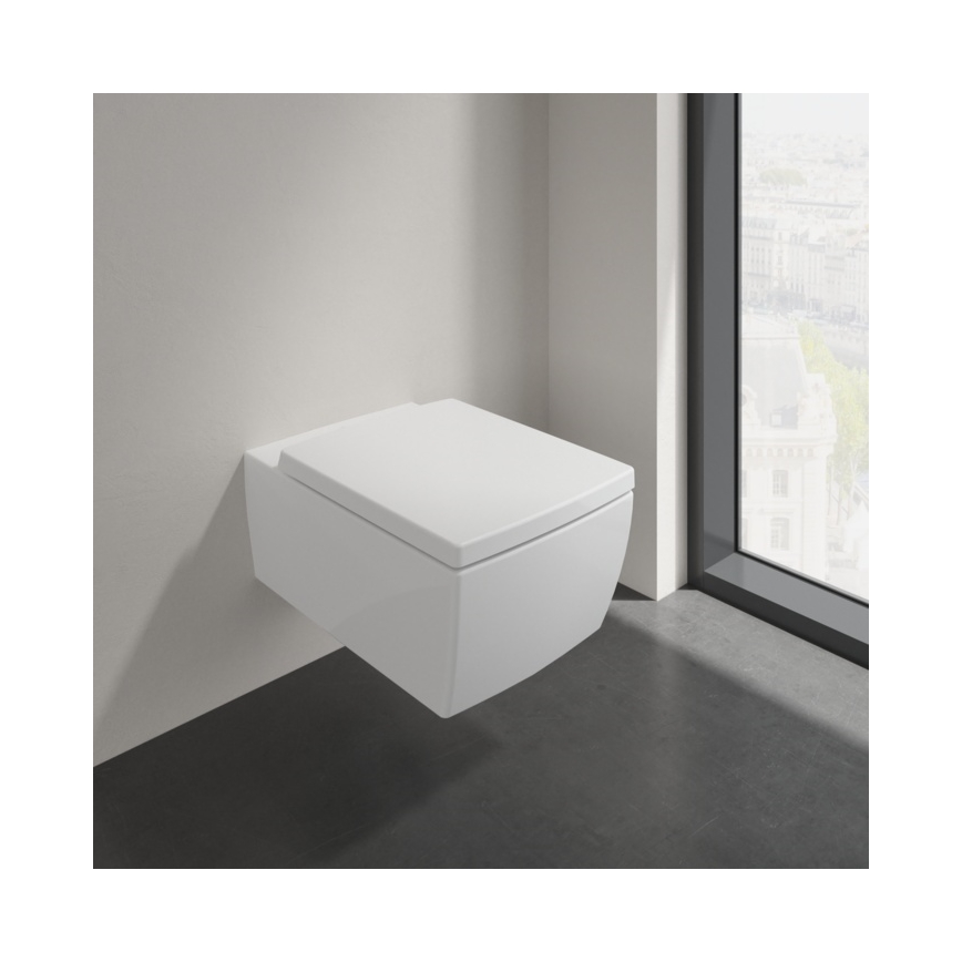 Villeroy & Boch 4633R001 - MEMENTO vägghängd WC, keramik/vit