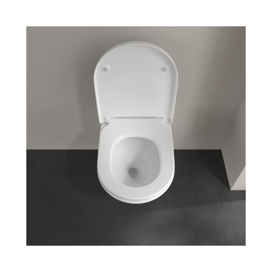 Villeroy & Boch 4670T001 - Vägghängd WC-stol SUBWAY 3.0 keramik/vit