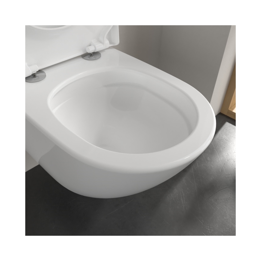 Villeroy & Boch 4670T001 - Vägghängd WC-stol SUBWAY 3.0 keramik/vit