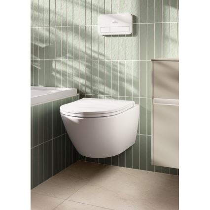 Villeroy & Boch 4670T001 - Vägghängd WC-stol SUBWAY 3.0 keramik/vit