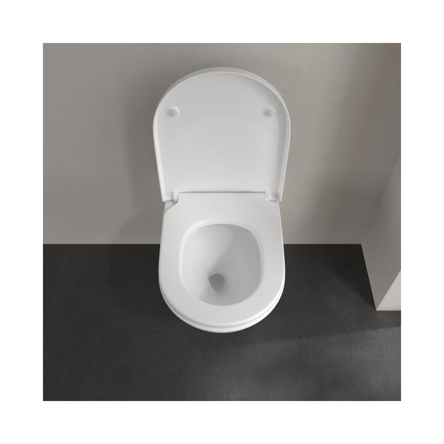 Villeroy & Boch 4670T0RW - Väggmonterad WC SUBWAY 3.0 keramik/vit