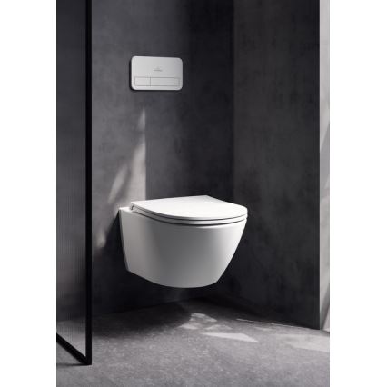 Villeroy & Boch 4670T0RW - Väggmonterad WC SUBWAY 3.0 keramik/vit