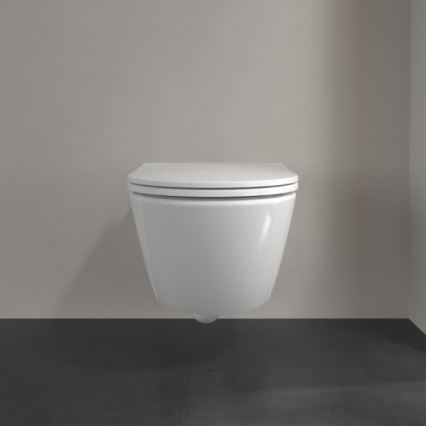 Villeroy & Boch 4670T901 - Vägghängd WC med SoftClose-sits SUBWAY 3.0 keramik/vit