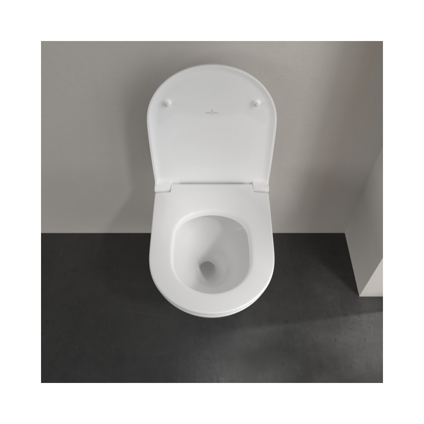 Villeroy & Boch 4670T901 - Vägghängd WC med SoftClose-sits SUBWAY 3.0 keramik/vit