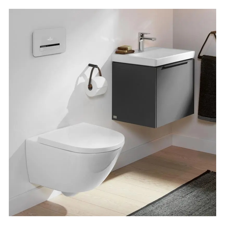 Villeroy & Boch 4670TS01 - Vägghängd WC med SoftClose-sits SUBWAY 3.0 keramik/vit