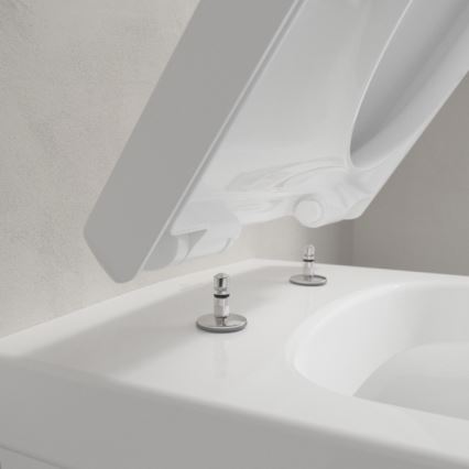 Villeroy & Boch 4694HR01 - Väggmonterad toalett med SoftClose-sits ARCHITECTURA, keramik/vit