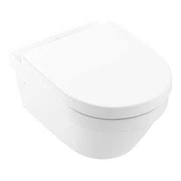 Villeroy & Boch 4694HR01 - Väggmonterad toalett med SoftClose-sits ARCHITECTURA, keramik/vit