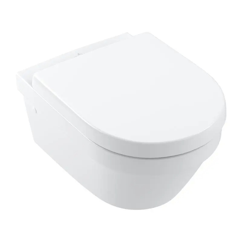 Villeroy & Boch 4694HRR1 - Vägghängd WC med SoftClose-sits ARCHITECTURA keramik/vit