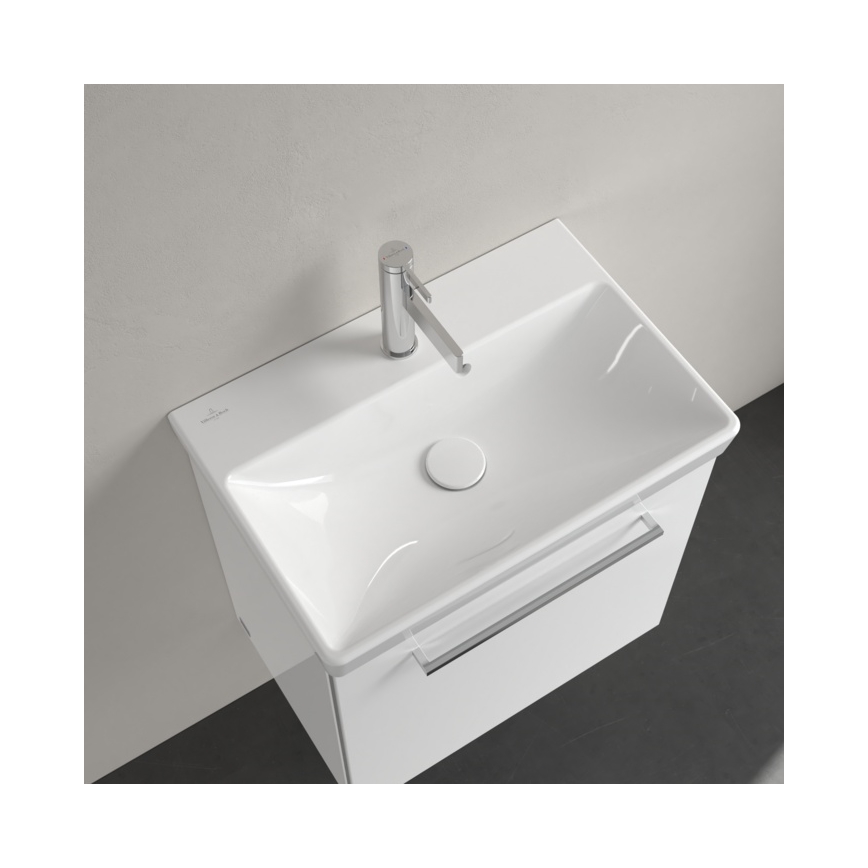 Villeroy & Boch 4A005501 - AVENTO vägghängt tvättställ 55x37 cm keramik/vit