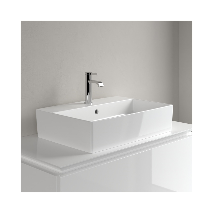 Villeroy & Boch 4A076001 - Tvättställ för bänkskiva MEMENTO 60x42 cm keramik/vit