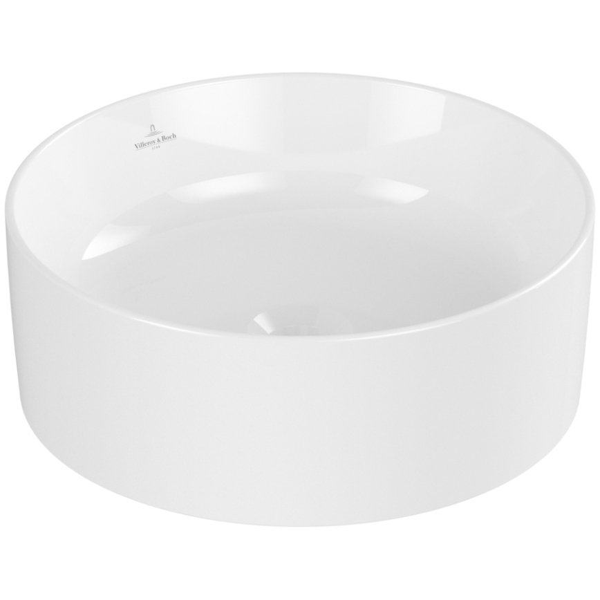 Villeroy & Boch 4A1840R1 - COLLARO tvättställ för bänkskiva Ø 40 cm, keramik, vit