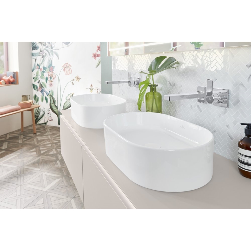 Villeroy & Boch 4A1956R1 - Tvättställ för bänkskiva COLLARO 56 x 36 cm keramik/vit