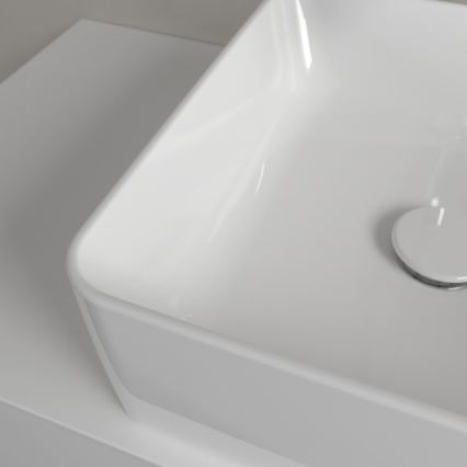 Villeroy & Boch 4A213801 - Tvättställ för bänkskiva COLLARO 38x38 cm keramik/vit