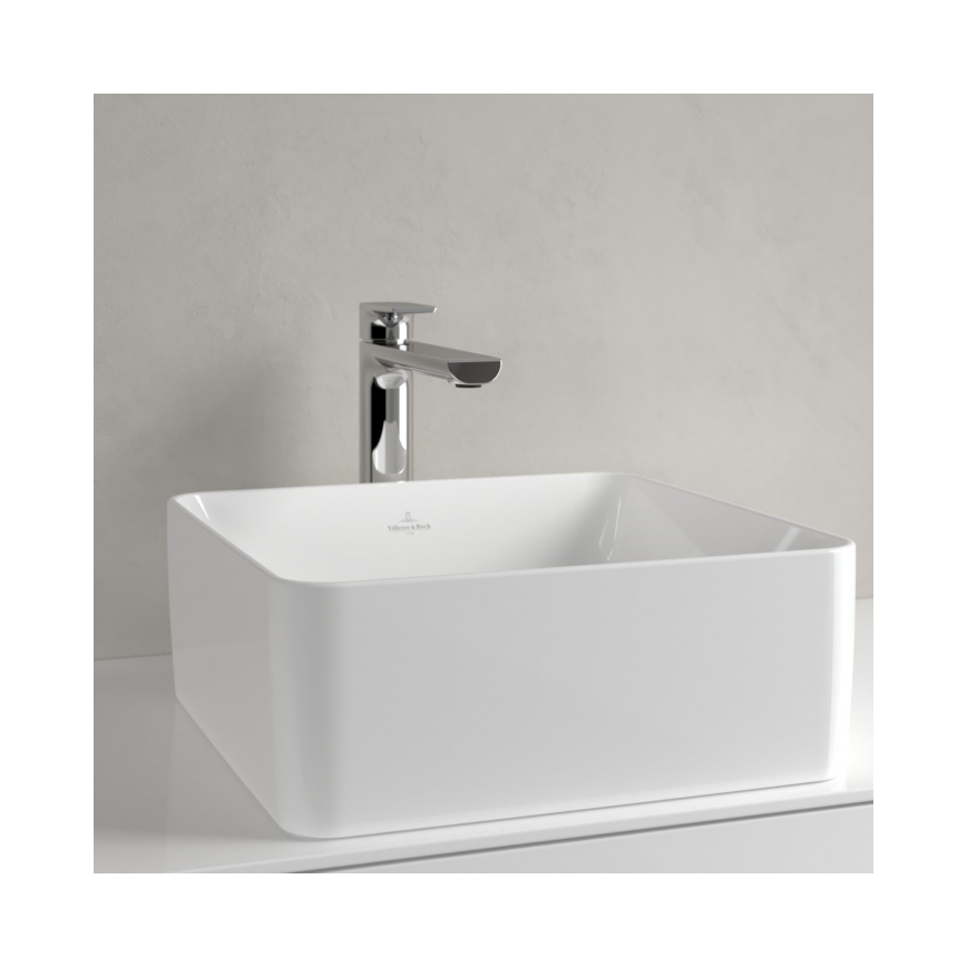 Villeroy & Boch 4A213801 - Tvättställ för bänkskiva COLLARO 38x38 cm keramik/vit