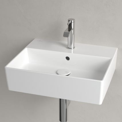 Villeroy & Boch 4A225G01 - Väggmonterat tvättställ/på bänkskiva MEMENTO 50x42cm keramik/vit
