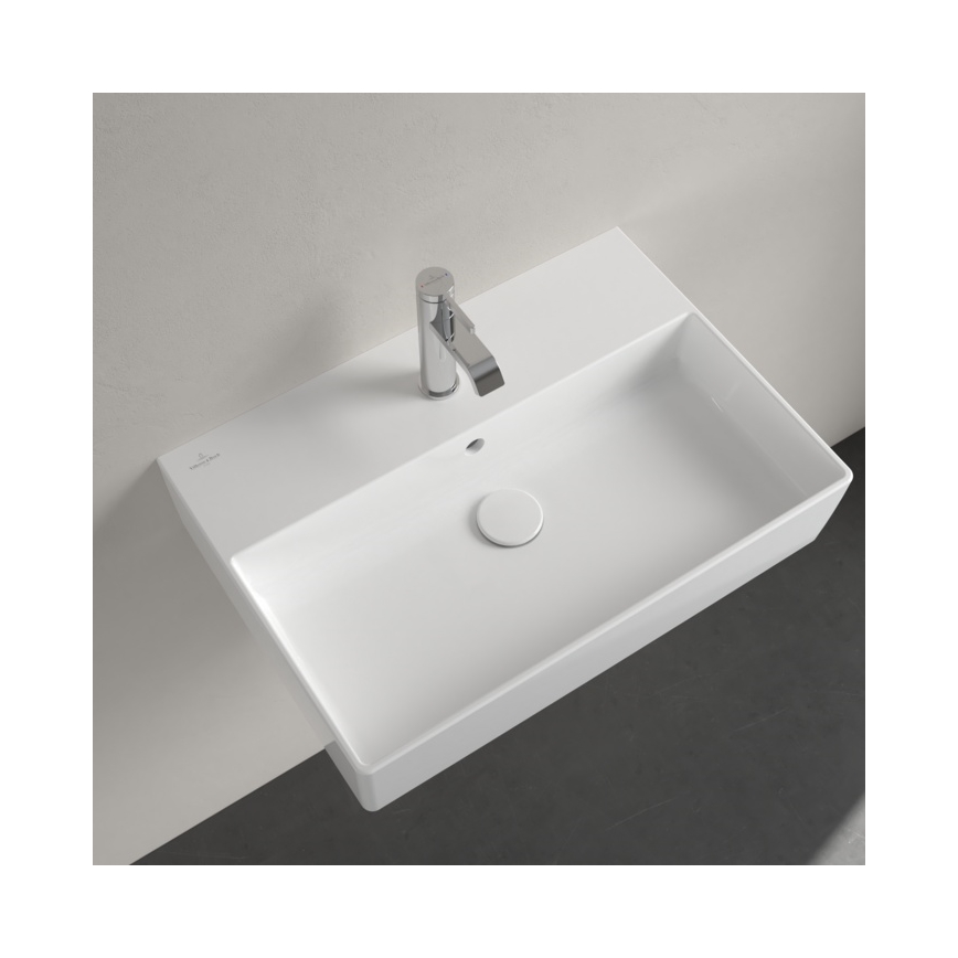 Villeroy & Boch 4A226G01 - Vägghängt tvättställ/på bänkskiva MEMENTO 60x42 cm keramik/vit
