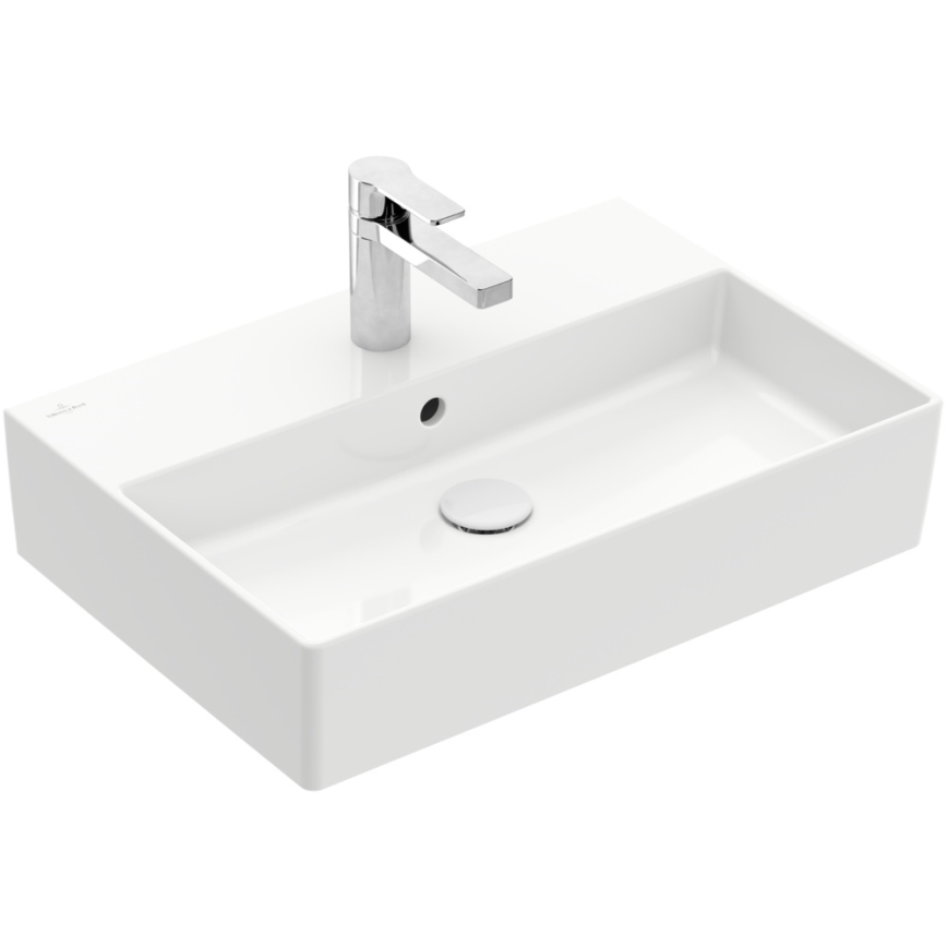 Villeroy & Boch 4A226G01 - Vägghängt tvättställ/på bänkskiva MEMENTO 60x42 cm keramik/vit
