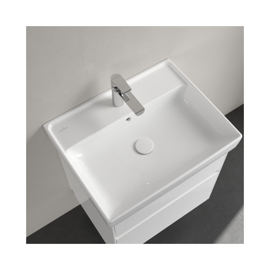 Villeroy & Boch 4A336001 - Väggmonterat tvättställ COLLARO 60x47 cm keramik/vit
