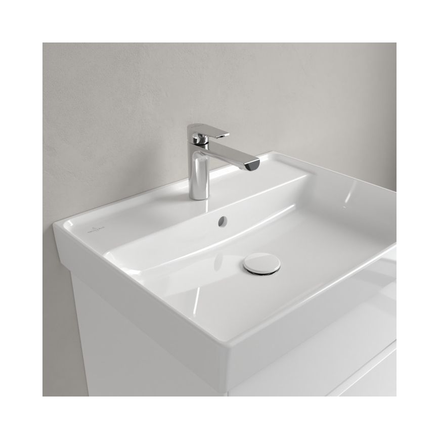 Villeroy & Boch 4A336001 - Väggmonterat tvättställ COLLARO 60x47 cm keramik/vit